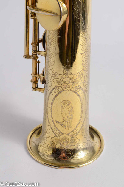 Conn New Wonder II Portrait Soprano 184xxx Burnished Gold, Owl!