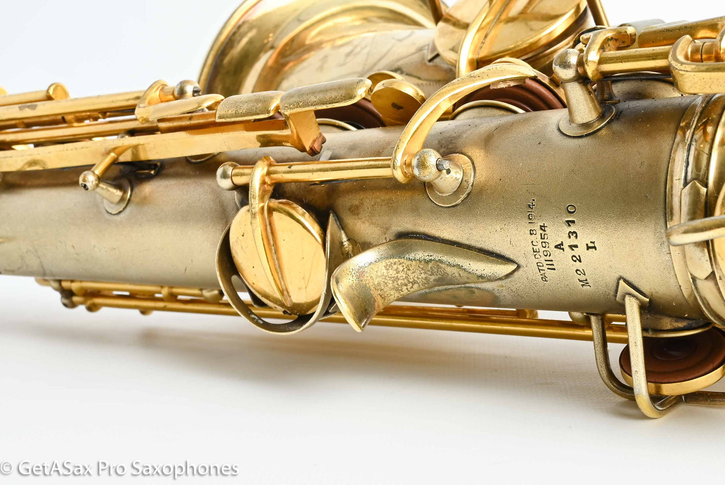 Conn NWII Alto Original Gold Plate Good Pads! No Microtuner 221310
