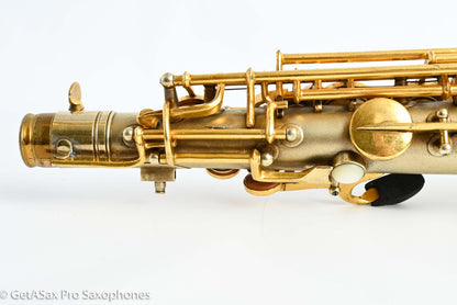 Conn NWII Alto Original Gold Plate Good Pads! No Microtuner 221310