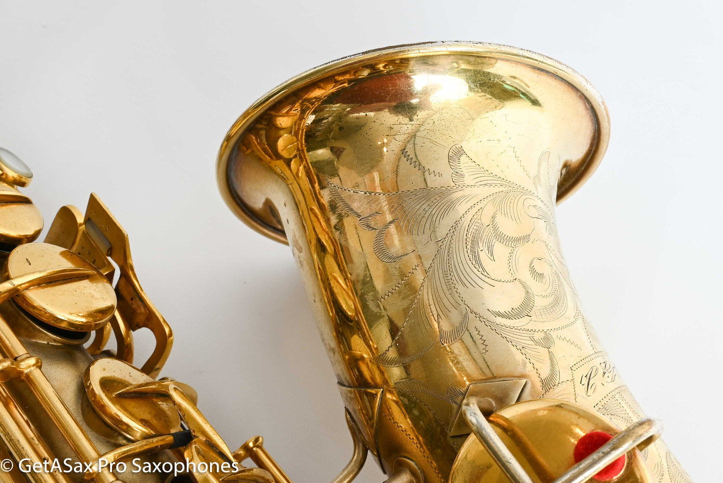 Conn NWII Alto Original Gold Plate Good Pads! No Microtuner 221310