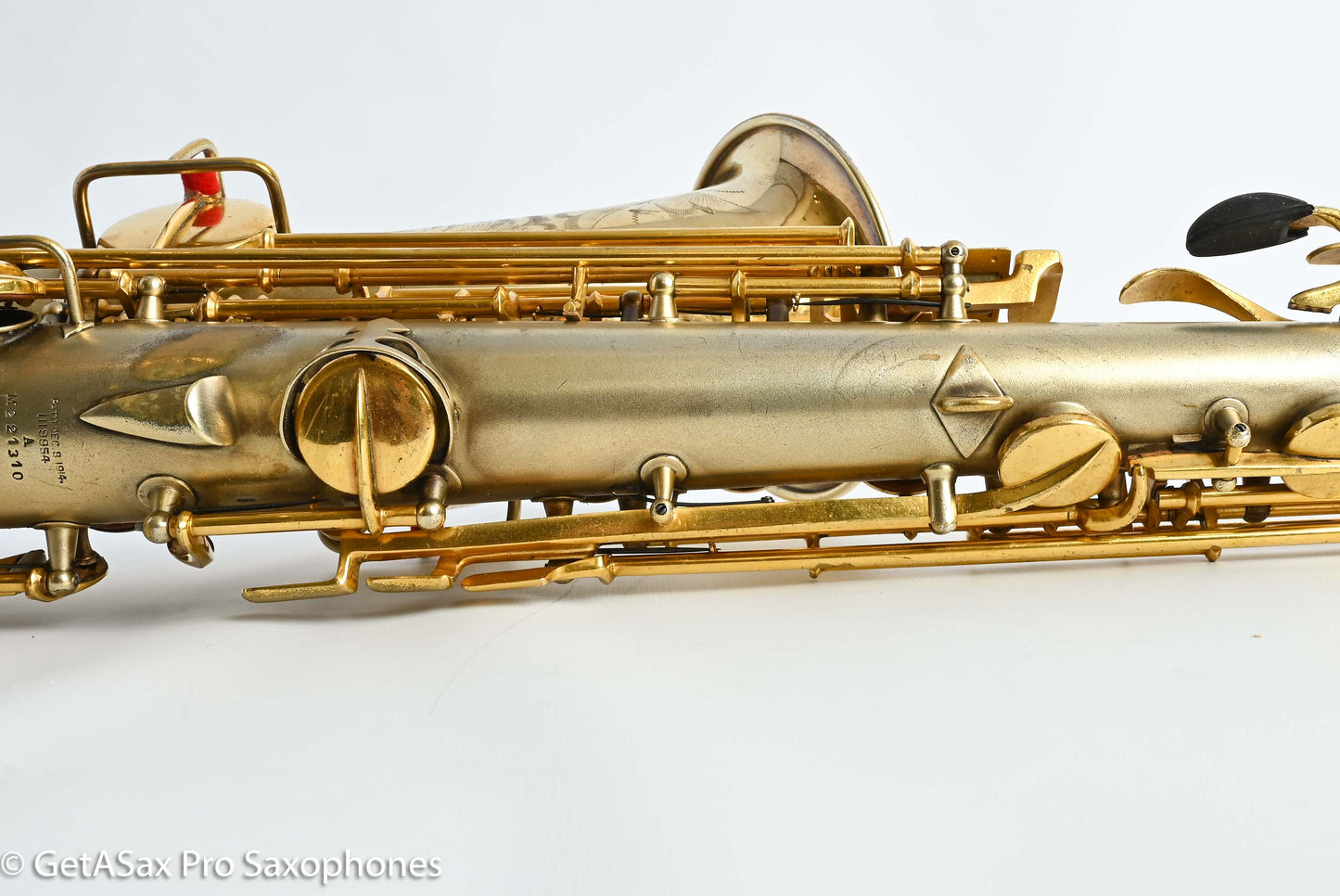 Conn NWII Alto Original Gold Plate Good Pads! No Microtuner 221310
