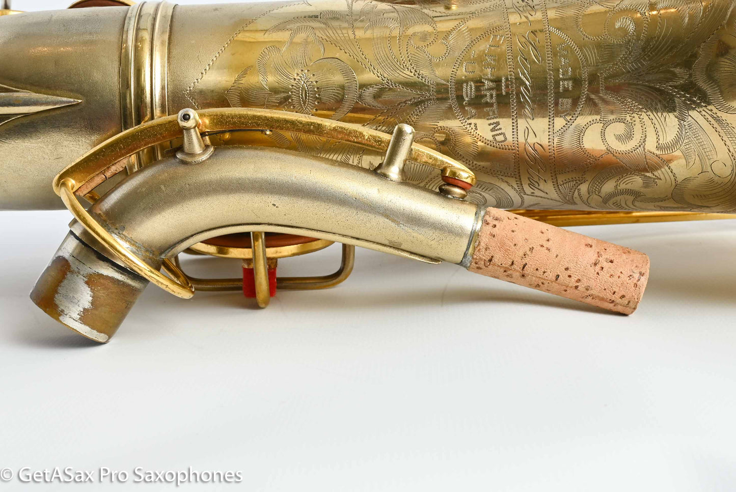 Conn NWII Alto Original Gold Plate Good Pads! No Microtuner 221310