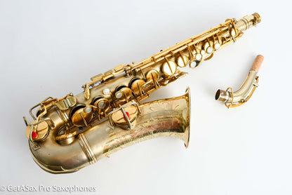 Conn NWII Alto Original Gold Plate Good Pads! No Microtuner 221310