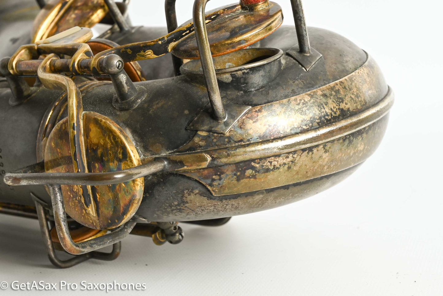 Conn NWII Alto Original Silver and Gold Plate Rare! 165578