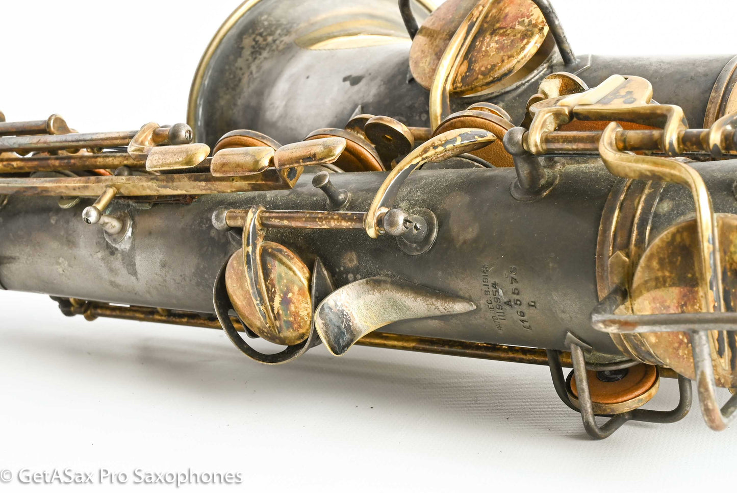 Conn NWII Alto Original Silver and Gold Plate Rare! 165578