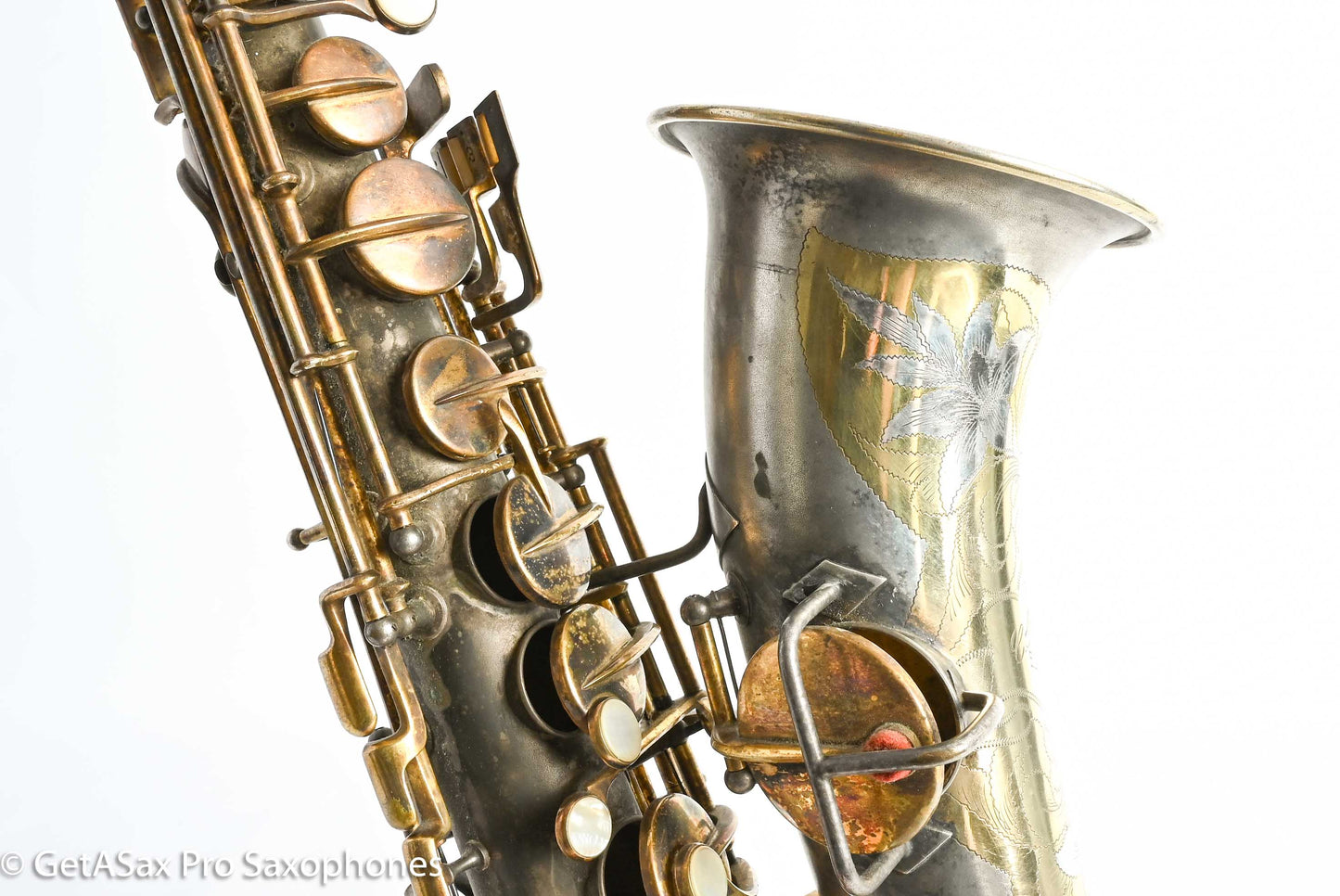 Conn NWII Alto Original Silver and Gold Plate Rare! 165578