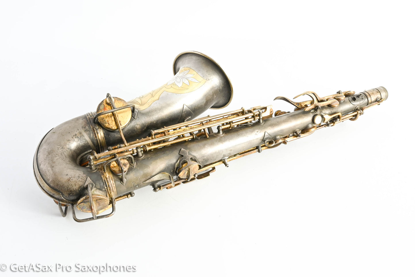Conn NWII Alto Original Silver and Gold Plate Rare! 165578