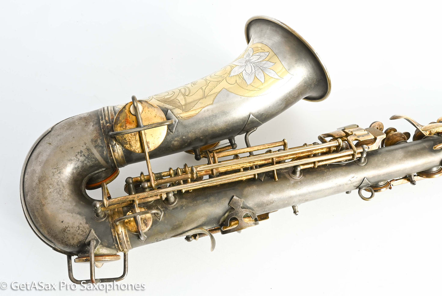 Conn NWII Alto Original Silver and Gold Plate Rare! 165578