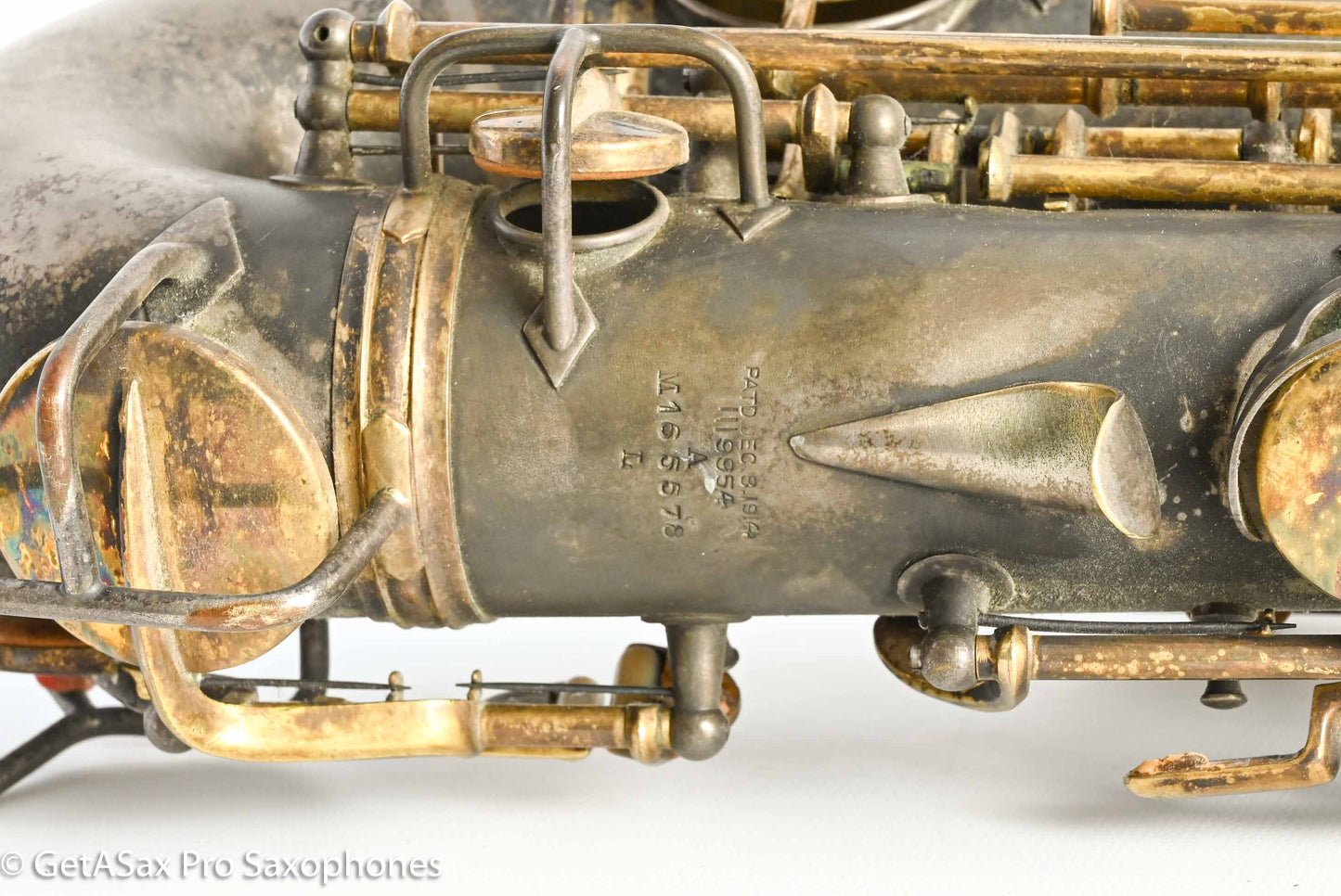 Conn NWII Alto Original Silver and Gold Plate Rare! 165578