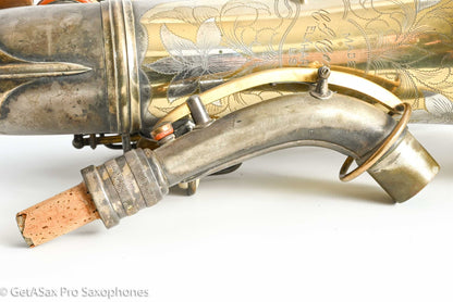 Conn NWII Alto Original Silver and Gold Plate Rare! 165578