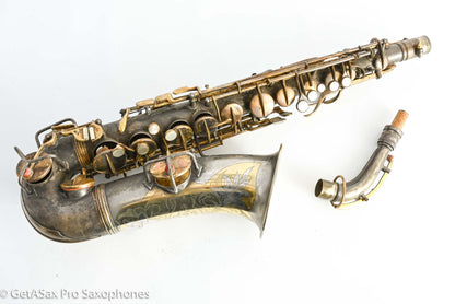 Conn NWII Alto Original Silver and Gold Plate Rare! 165578
