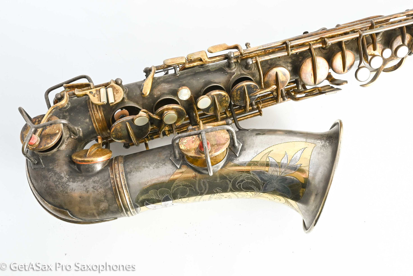 Conn NWII Alto Original Silver and Gold Plate Rare! 165578