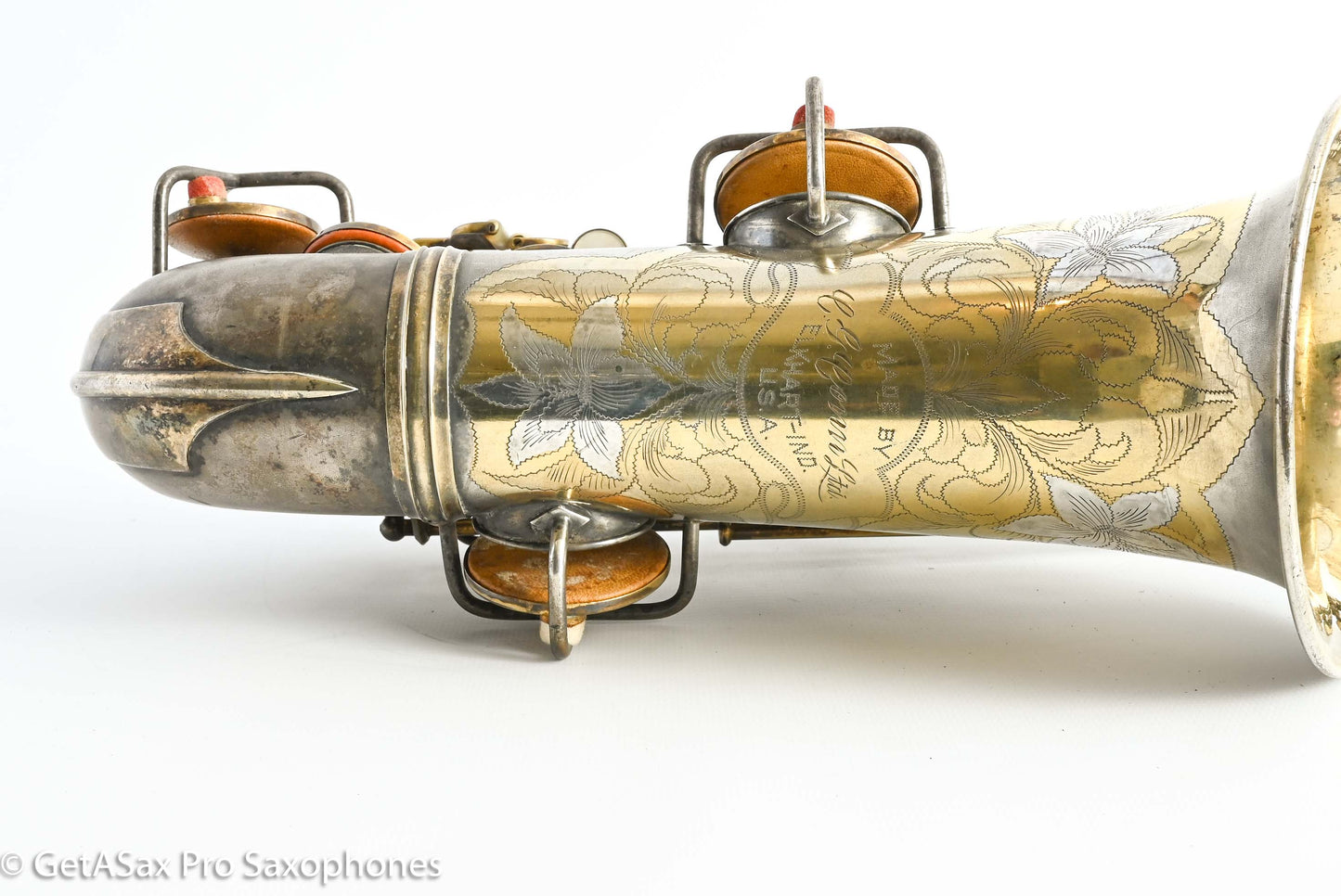 Conn NWII Alto Original Silver and Gold Plate Rare! 165578