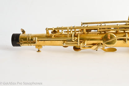 Conn NWII Tenor 1929 Burnished Gold Plate Castle Portrait Overhauled Amazing! 228355