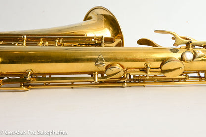 Conn NWII Tenor 1929 Burnished Gold Plate Castle Portrait Overhauled Amazing! 228355