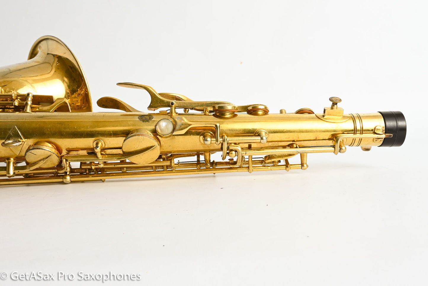 Conn NWII Tenor 1929 Burnished Gold Plate Castle Portrait Overhauled Amazing! 228355