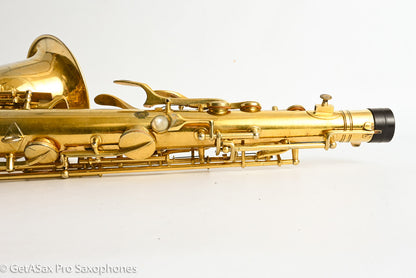 Conn NWII Tenor 1929 Burnished Gold Plate Castle Portrait Overhauled Amazing! 228355