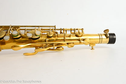 Conn NWII Tenor 1929 Burnished Gold Plate Castle Portrait Overhauled Amazing! 228355