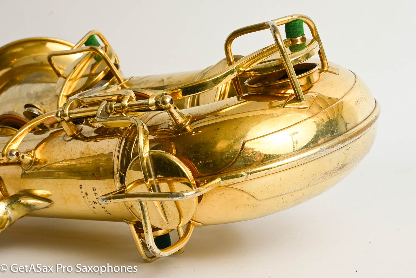 Conn NWII Tenor 1929 Burnished Gold Plate Castle Portrait Overhauled Amazing! 228355