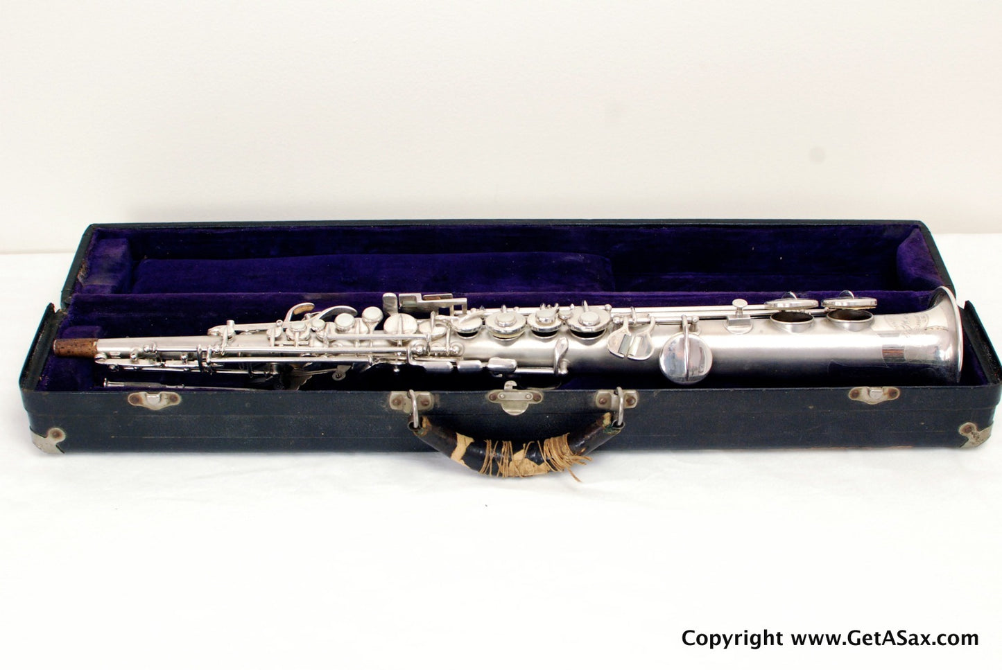 Conn New Wonder II Soprano Saxophone Mint Silver Plated