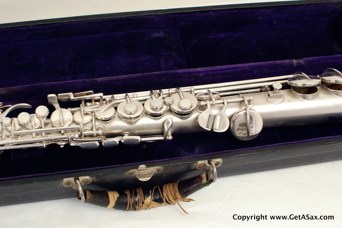 Conn New Wonder II Soprano Saxophone Mint Silver Plated