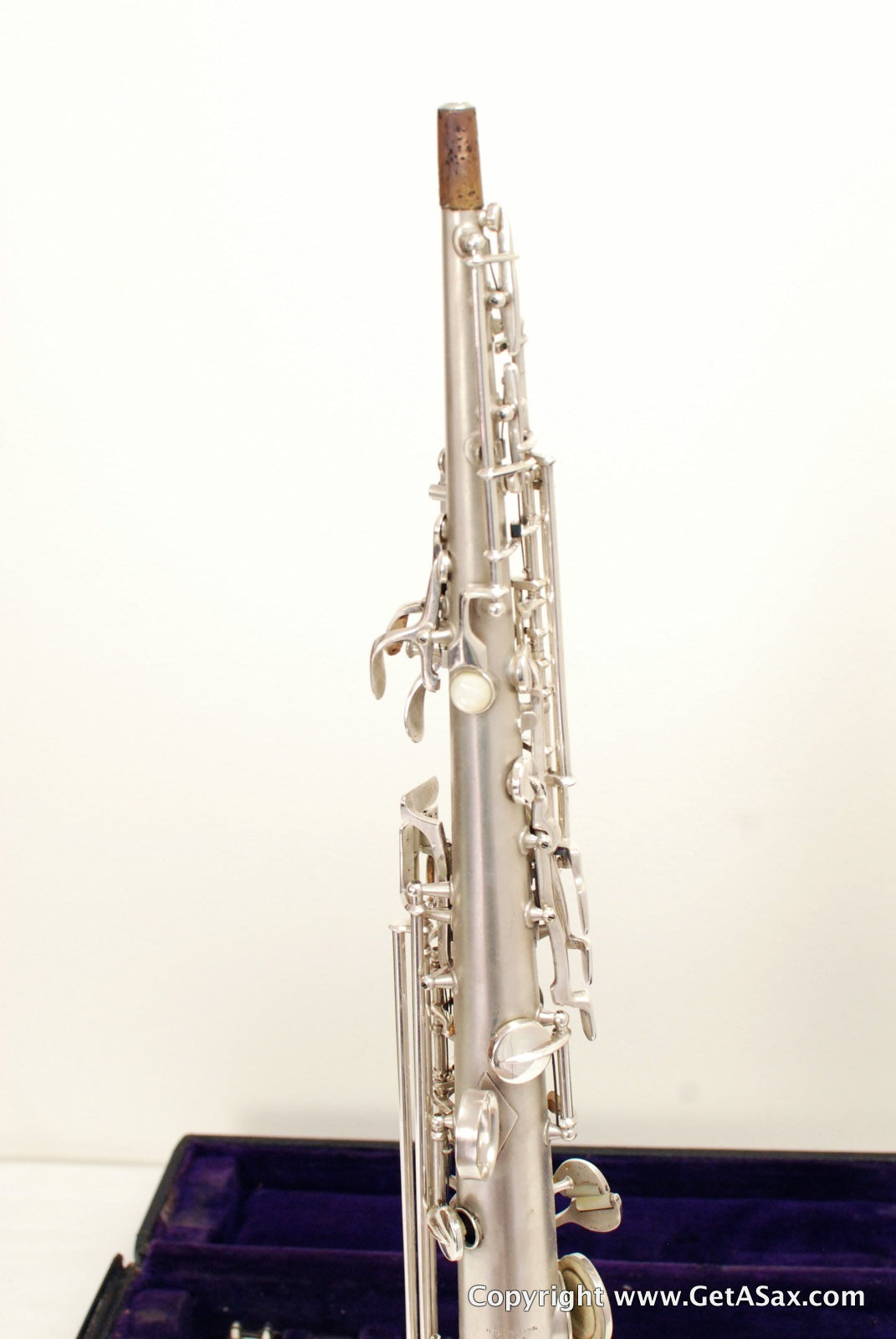 Conn New Wonder II Soprano Saxophone Mint Silver Plated