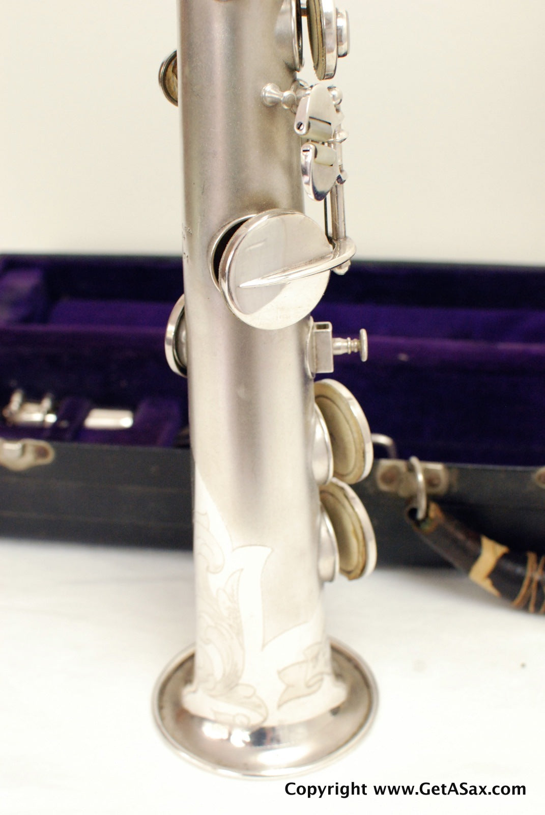 Conn New Wonder II Soprano Saxophone Mint Silver Plated