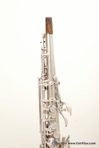 Conn New Wonder II Soprano Saxophone Mint Silver Plated