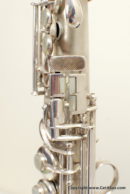 Conn New Wonder II Soprano Saxophone Mint Silver Plated