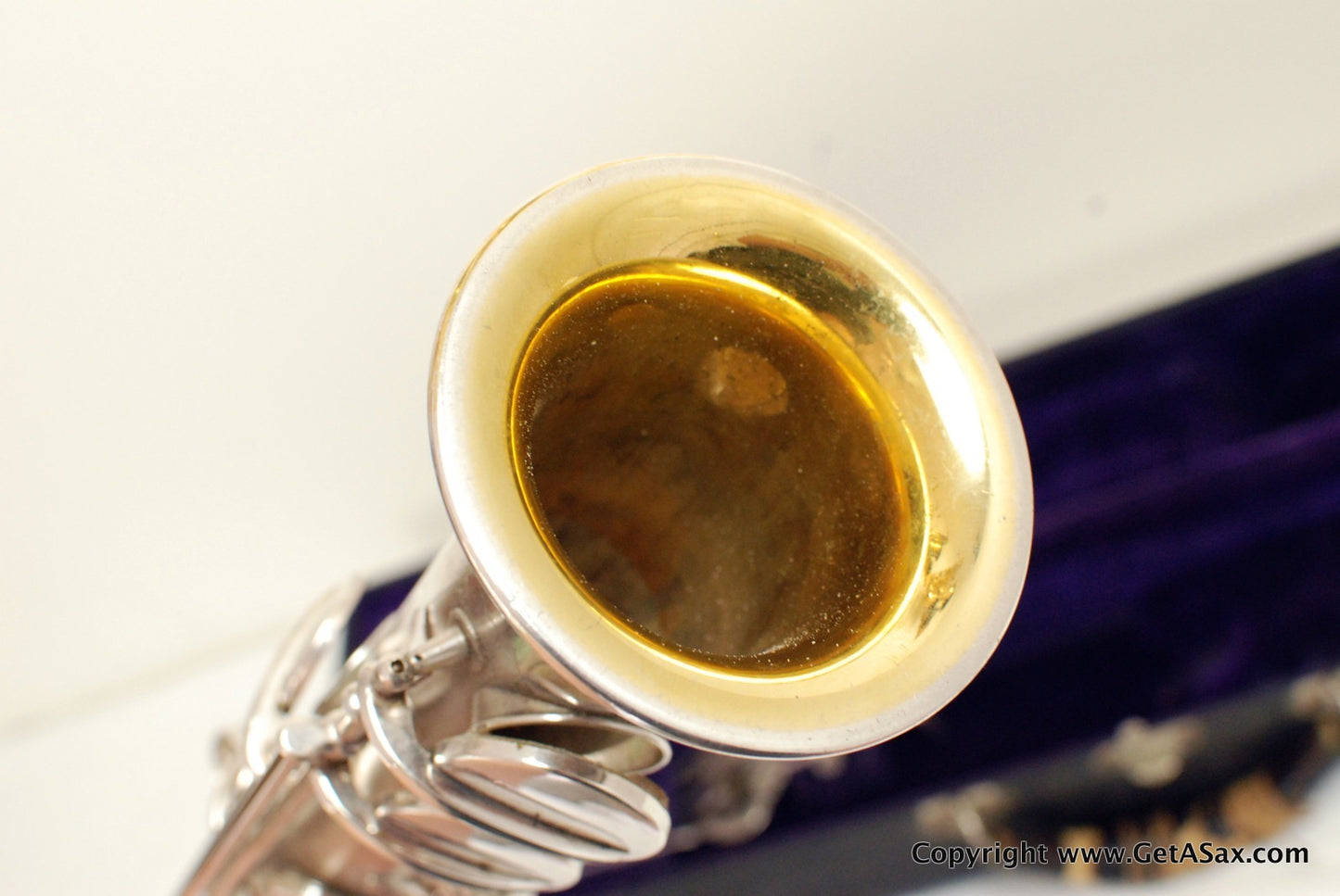 Conn New Wonder II Soprano Saxophone Mint Silver Plated