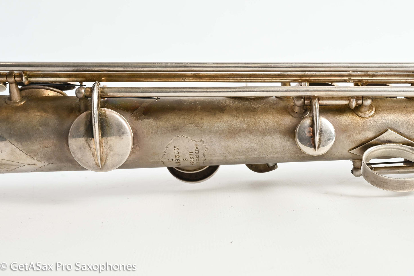 Conn Stretch Soprano Original Silver Plate Nice! Needs Overhaul 228891
