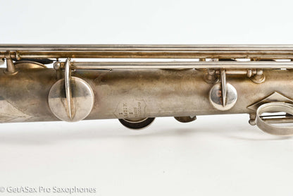 Conn Stretch Soprano Original Silver Plate Nice! Needs Overhaul 228891