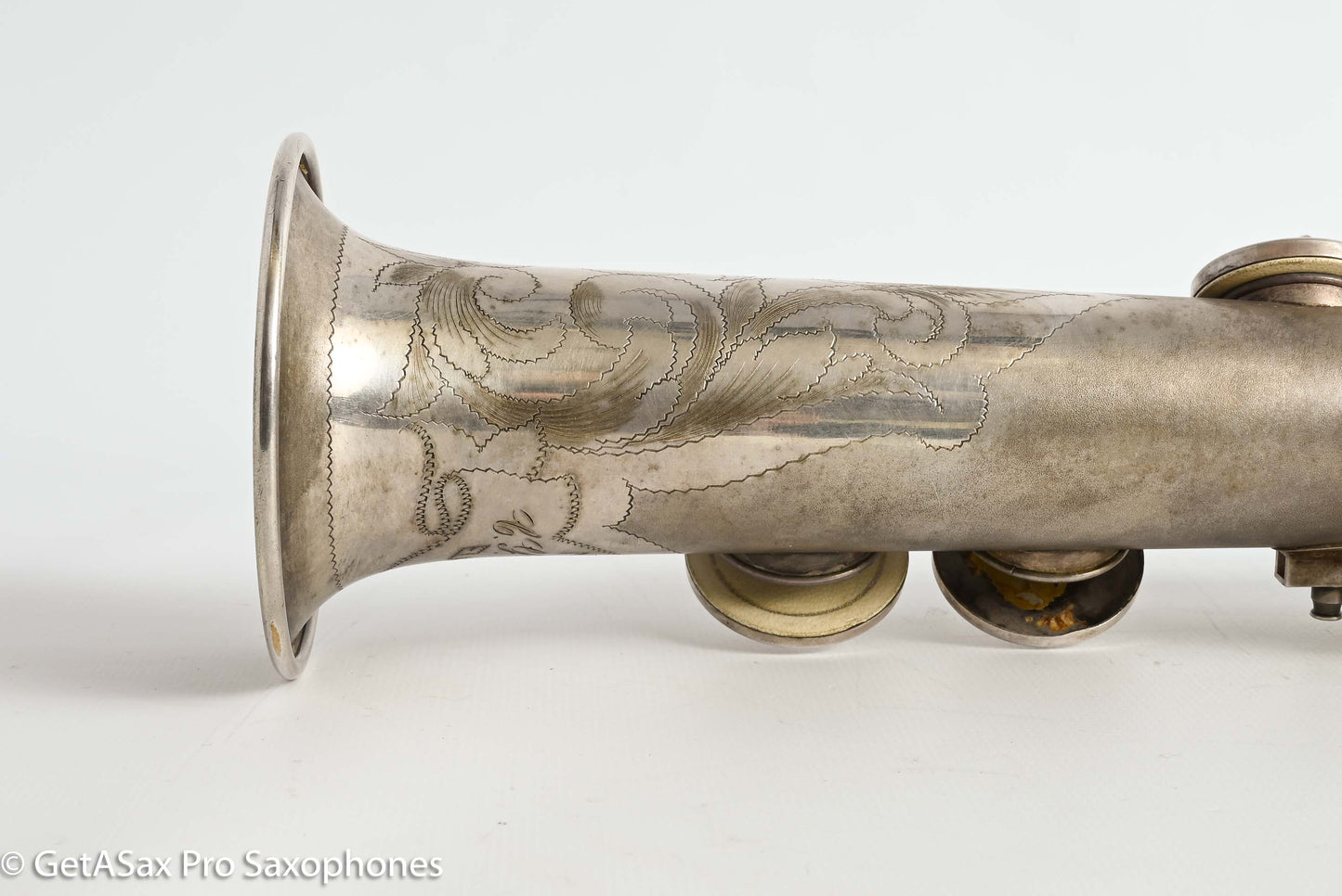Conn Stretch Soprano Original Silver Plate Nice! Needs Overhaul 228891