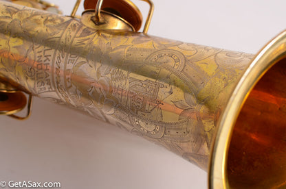Conn New Wonder II Tenor Gold Plate Castle Portrait 225xxx