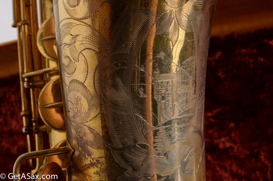 Conn New Wonder II Tenor Gold Plate Castle Portrait 225xxx