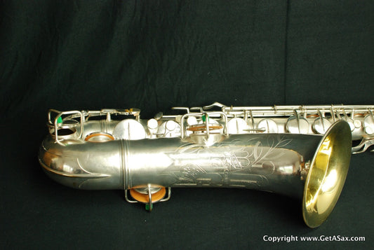 Conn 10M Transitional Tenor Saxophone Silver Plated