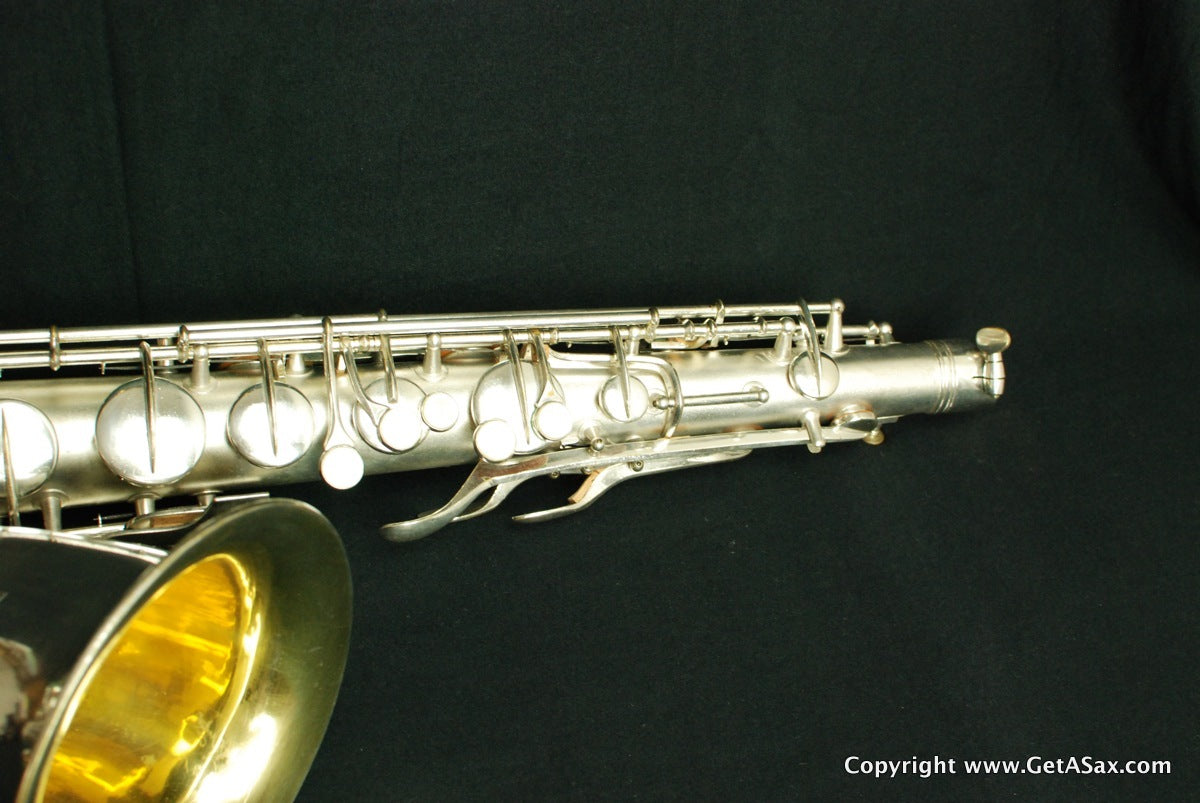 Conn 10M Transitional Tenor Saxophone Silver Plated