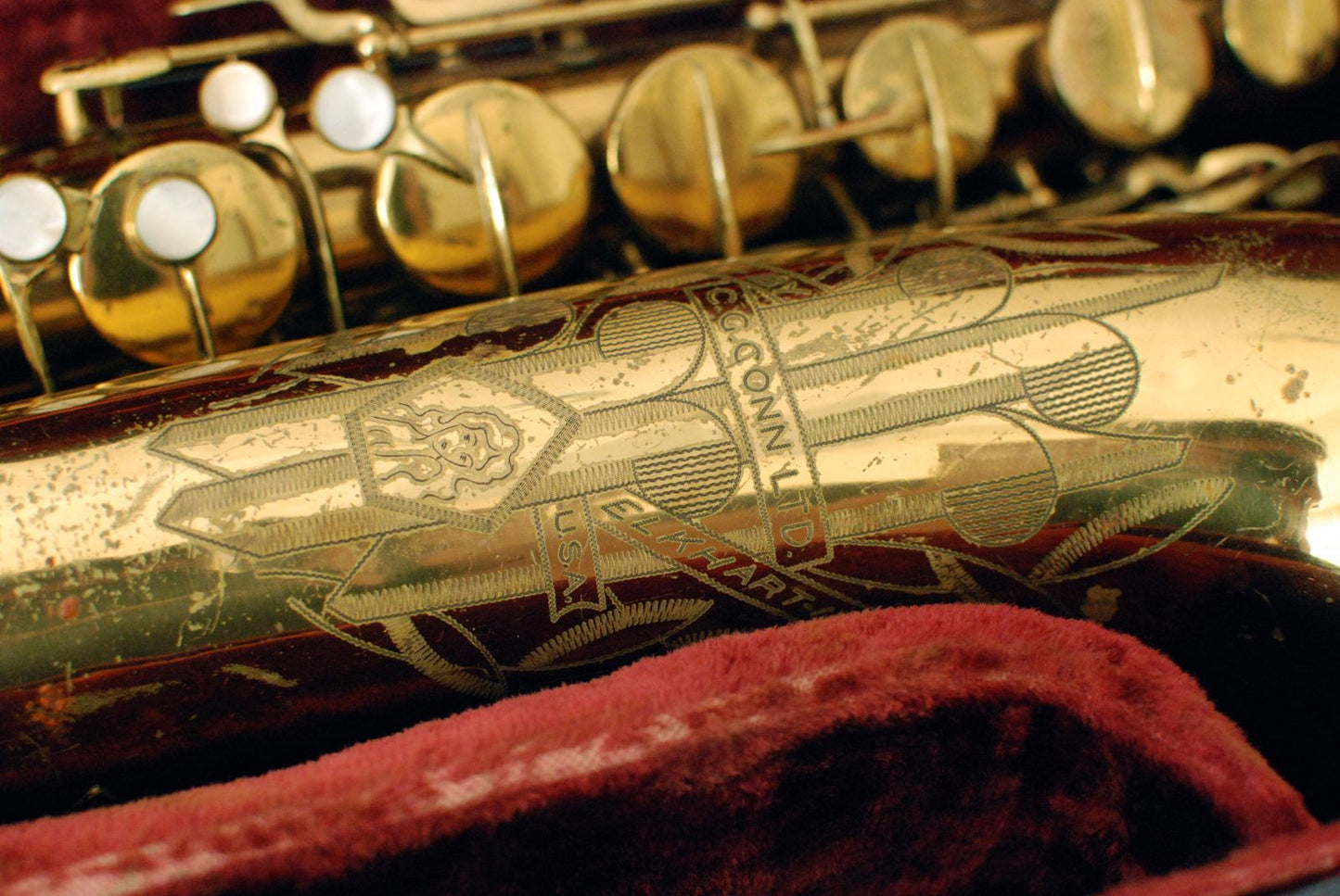 Conn 10M Tenor Saxophone Original Lacquer 316xxx