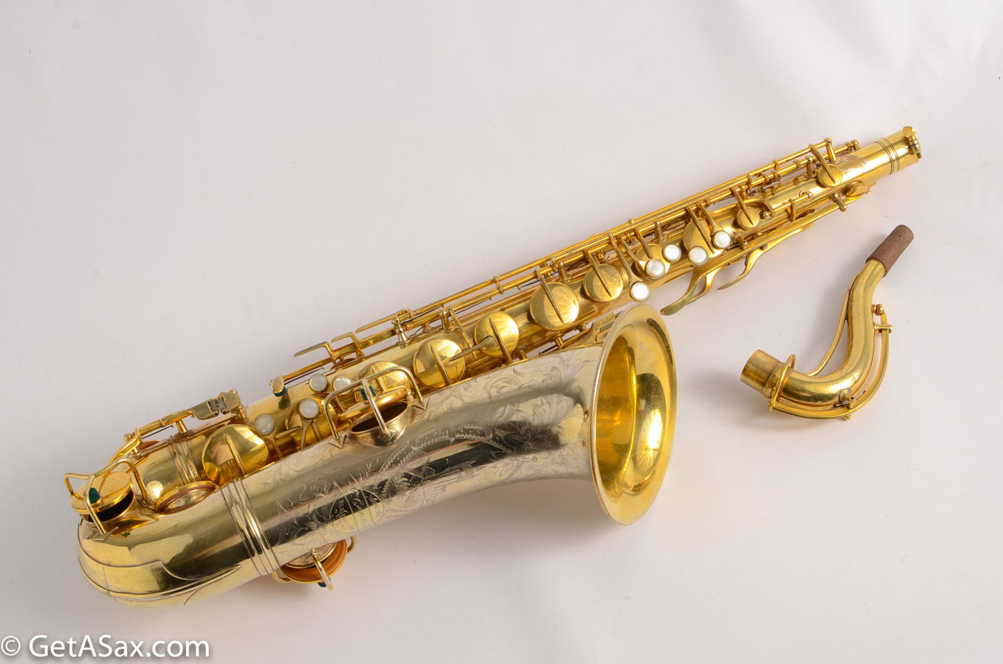 Conn New Wonder II Tenor Burnished Gold Castle Portrait Overhauled!