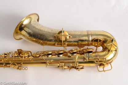 Conn New Wonder II Tenor Burnished Gold Castle Portrait Overhauled!
