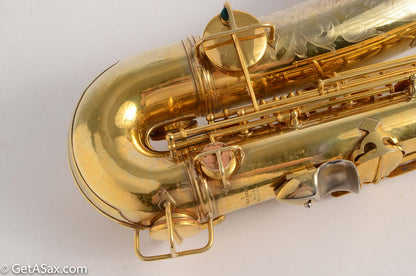 Conn New Wonder II Tenor Burnished Gold Castle Portrait Overhauled!