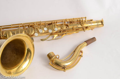 Conn New Wonder II Tenor Burnished Gold Castle Portrait Overhauled!