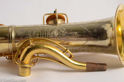 Conn New Wonder II Tenor Burnished Gold Castle Portrait Overhauled!
