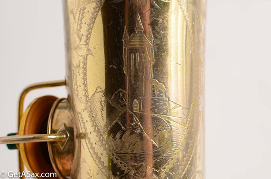 Conn New Wonder II Tenor Burnished Gold Castle Portrait Overhauled!