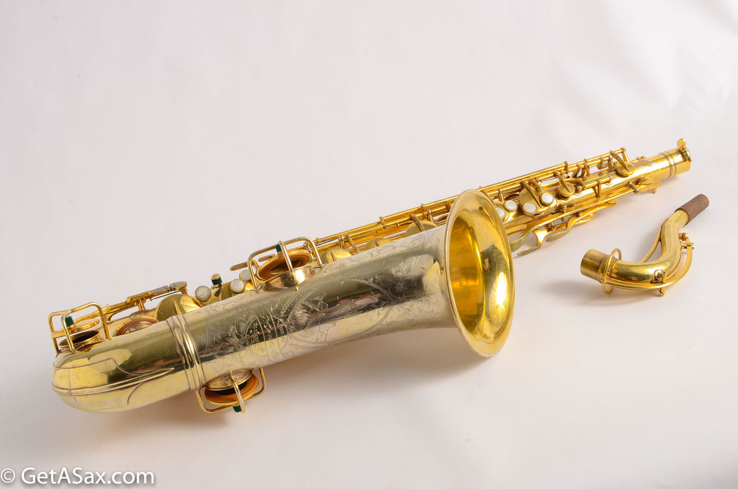 Conn New Wonder II Tenor Burnished Gold Castle Portrait Overhauled!