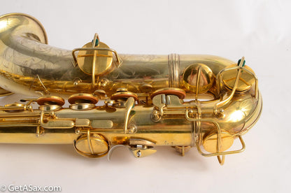 Conn New Wonder II Tenor Burnished Gold Castle Portrait Overhauled!