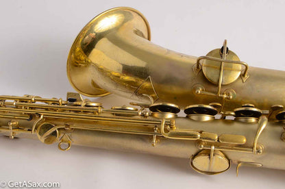 Conn New Wonder 1 Tenor Gold Plate Recent Overhaul