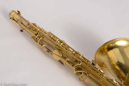 Conn New Wonder 1 Tenor Gold Plate Recent Overhaul