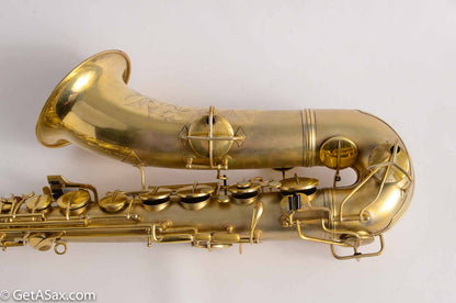 Conn New Wonder 1 Tenor Gold Plate Recent Overhaul