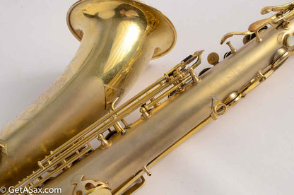 Conn New Wonder 1 Tenor Gold Plate Recent Overhaul